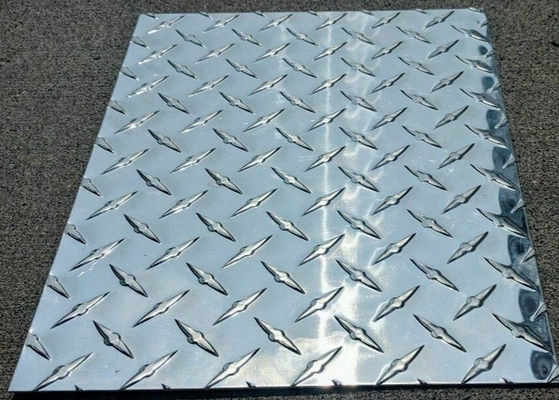 주문 24 Ｘ 24  12x24  연마 알루미늄 다이아몬드판 패널 3003-H22 6061-T6 online manufacture