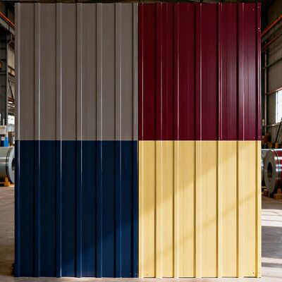 주문 热浸镀锌彩色涂层钢板 高强度 均匀涂层 online manufacture