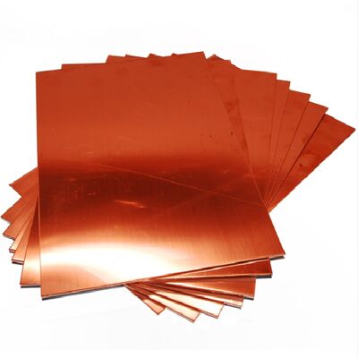 99.9% Pure Copper Sheet Metal T2 Red Copper Plate